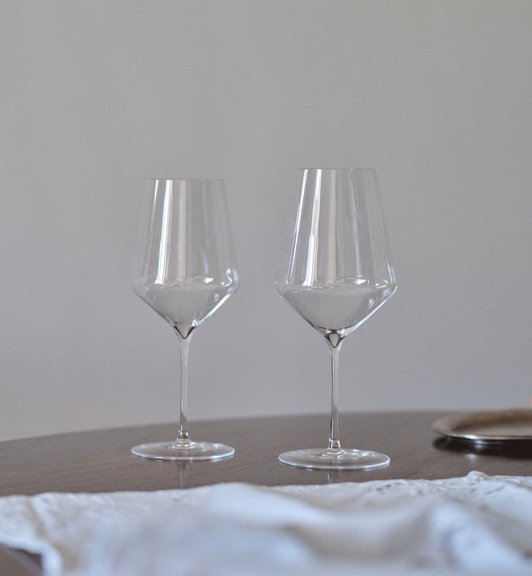 Crystal Red Wine Glasses, 600 ml