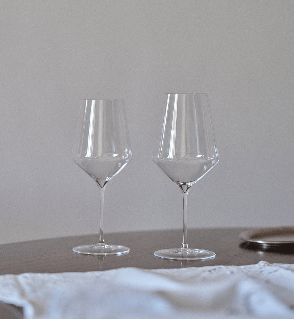 Crystal White Wine Glasses, 480 ml