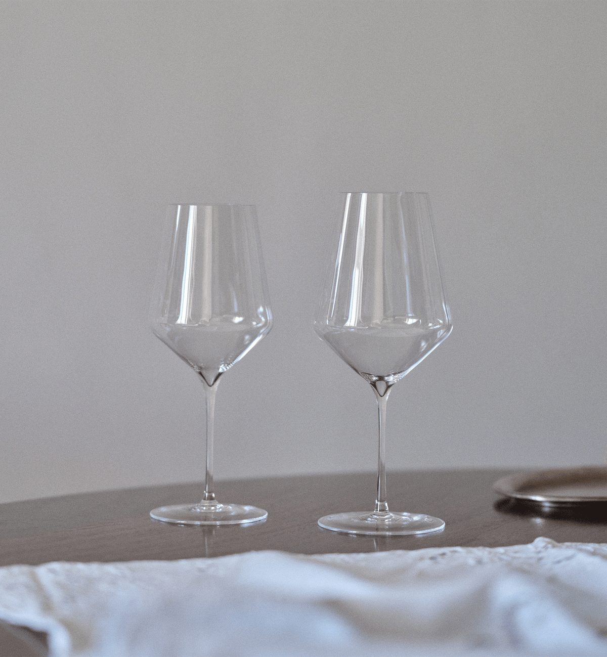Crystal White Wine Glasses, 480 ml