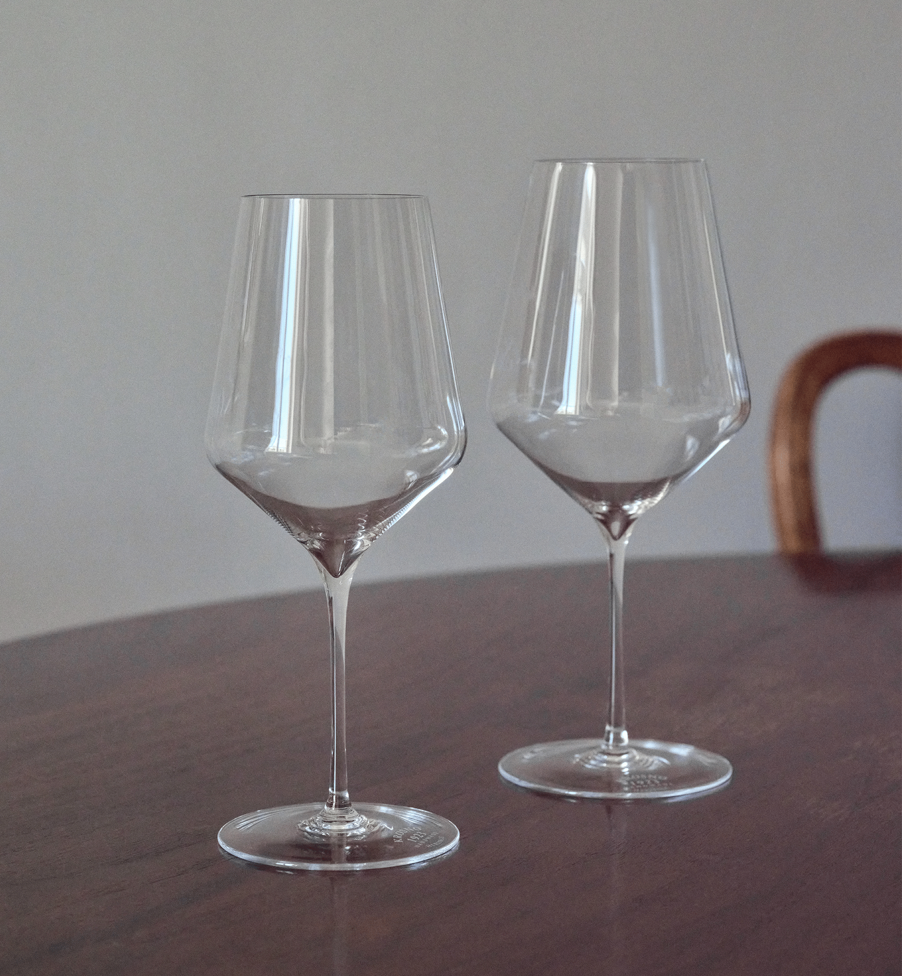 Crystal Red Wine Glasses, 600 ml