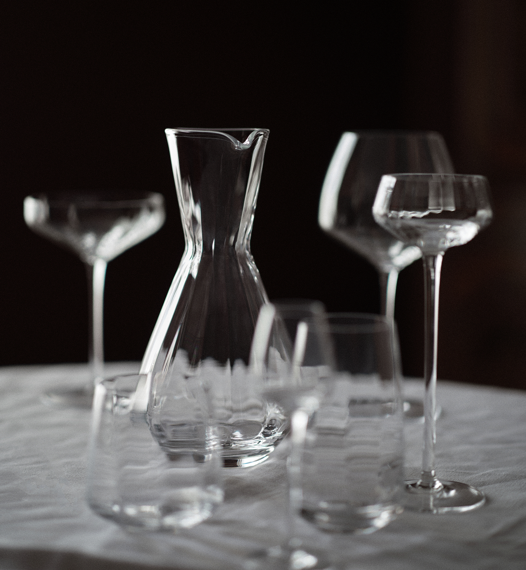 Carafe with Shaped Spout, 1200 ml