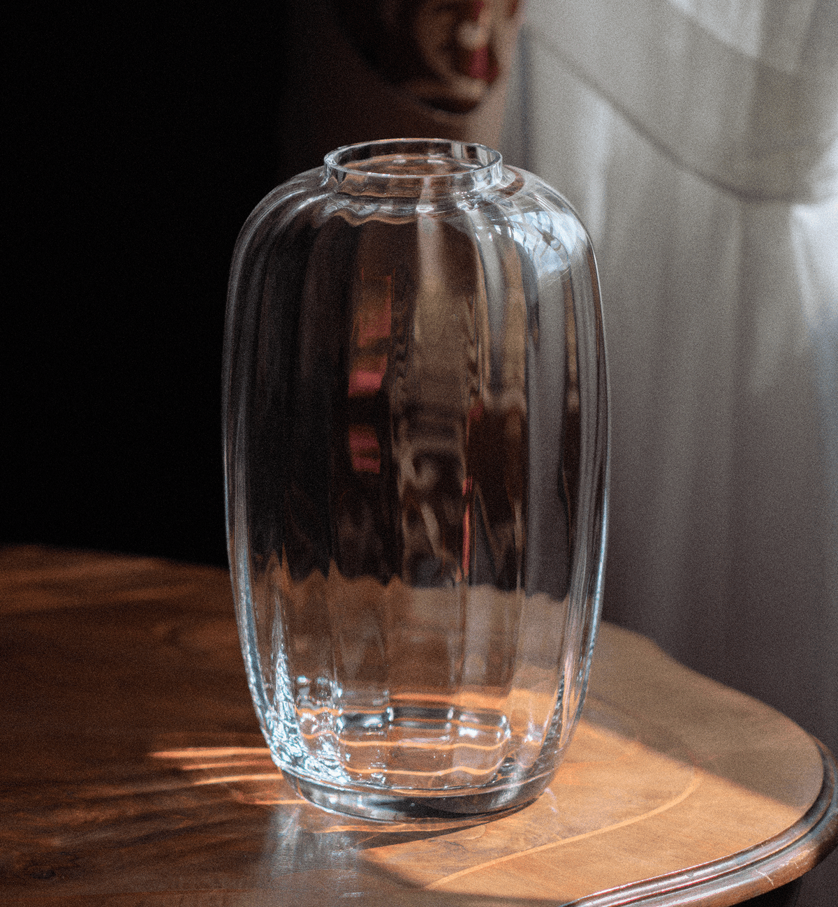Ballerina Vase, Aquamarine, 34 cm