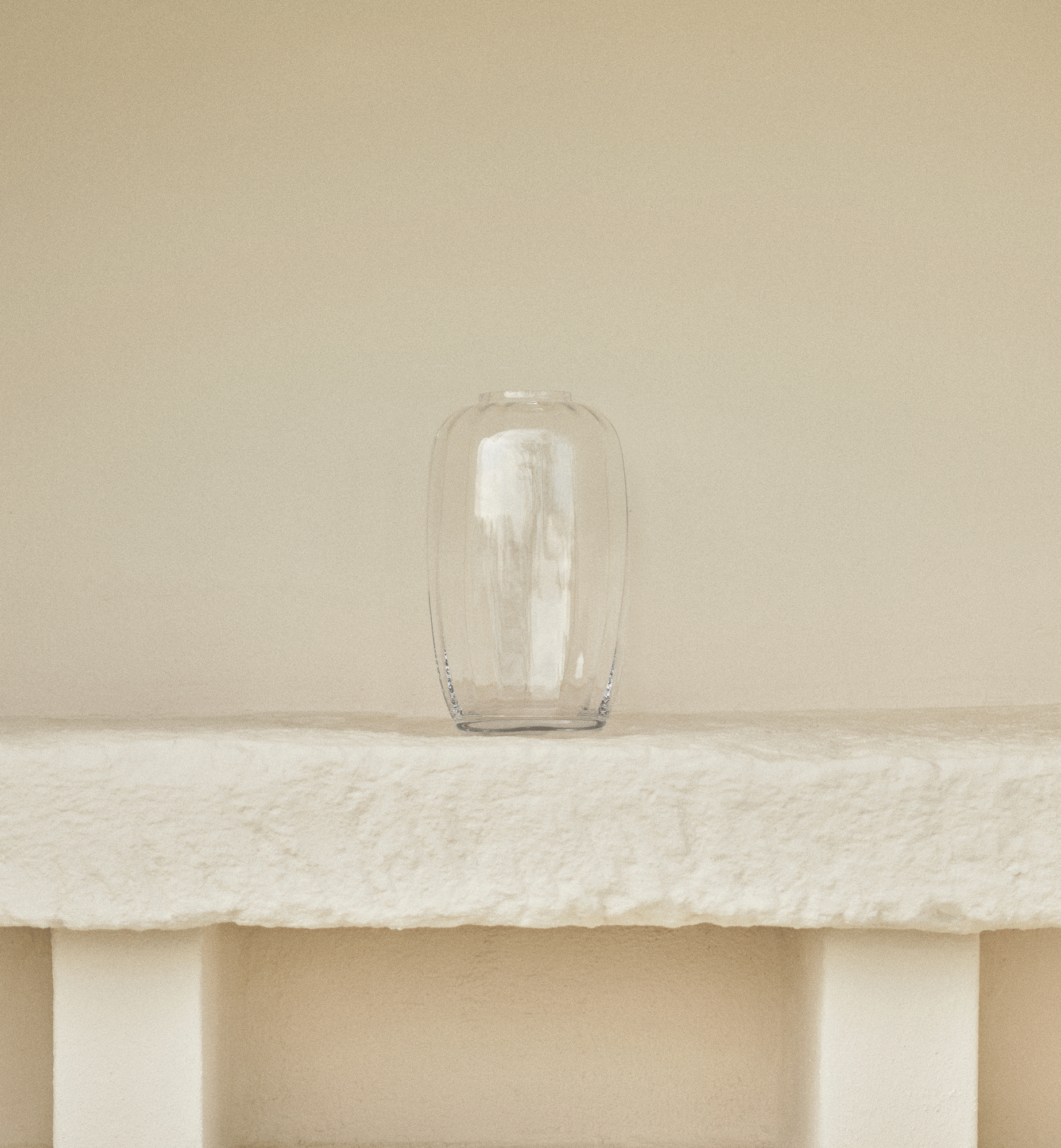 Ballerina Vase, Clear, 34 cm
