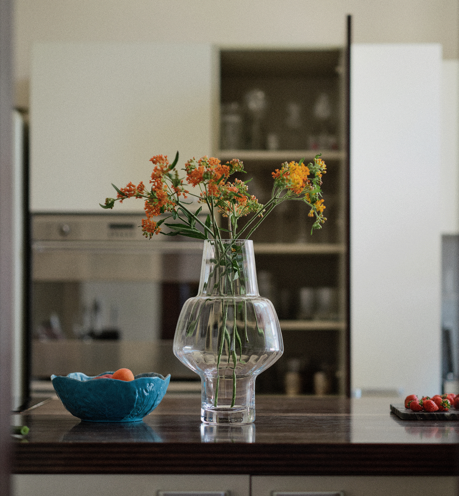 Muse Vase, Clear, 40 cm